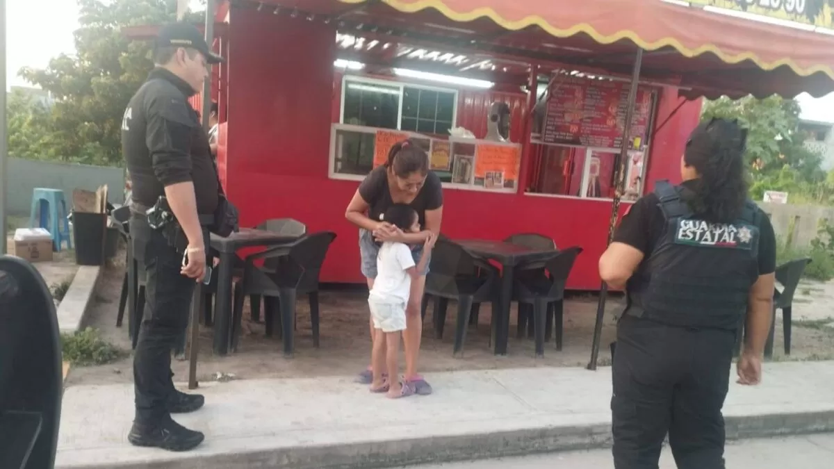 Localizan sana y salva a niña extraviada en Altamira