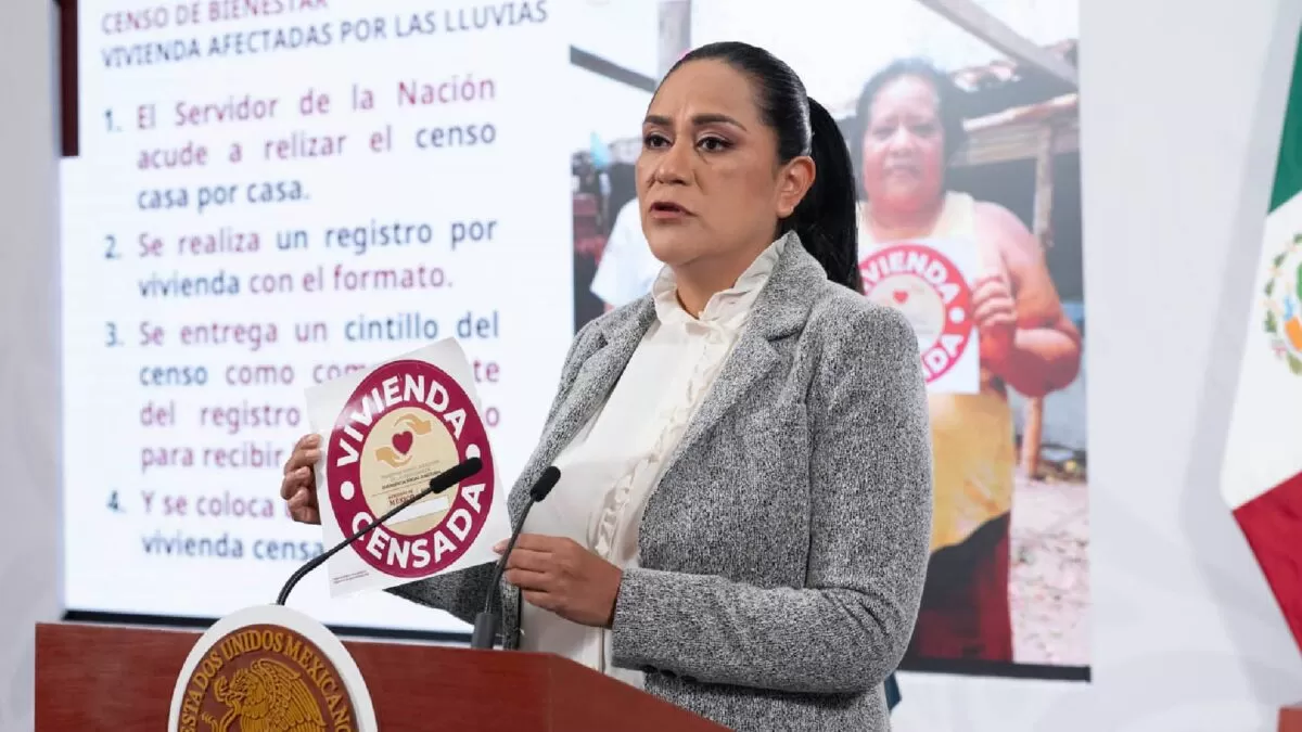 Bienestar inicia censo casa por casa en estados afectados por las lluvias