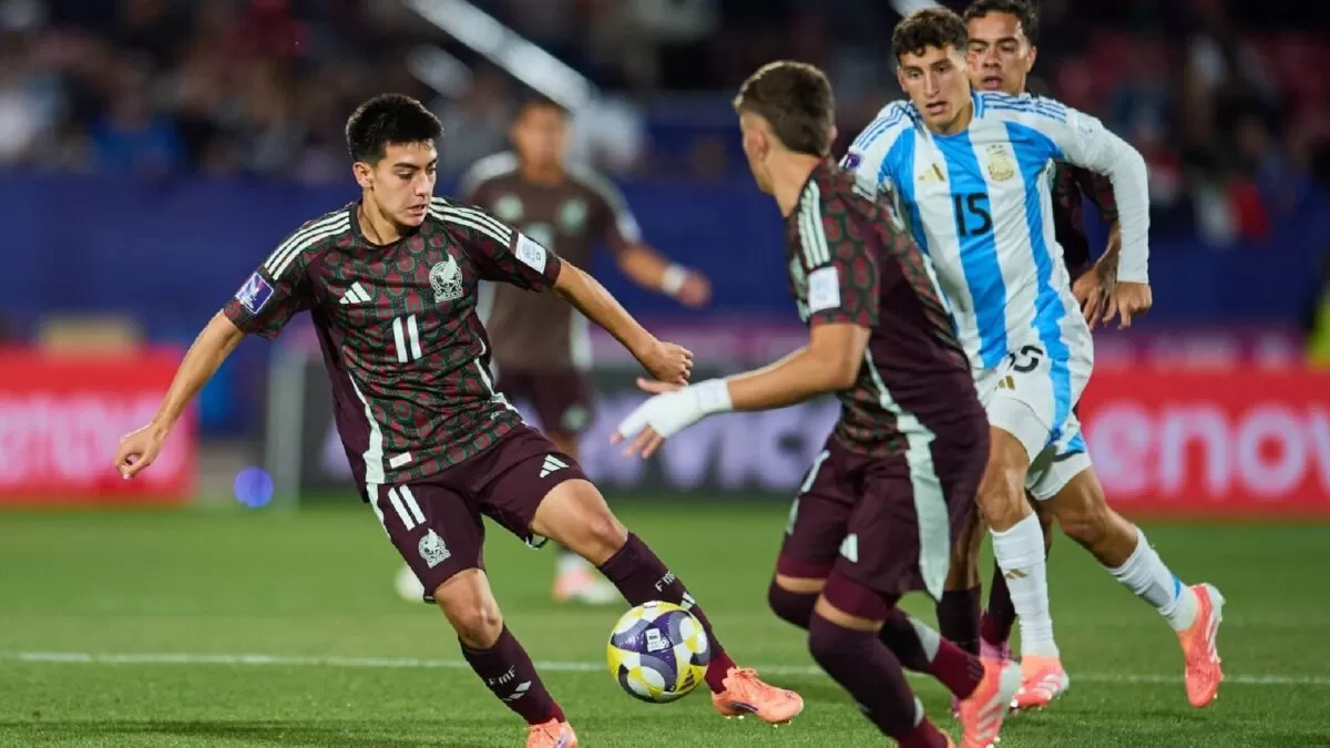 México cae ante Argentina y se despide del Mundial Sub-20
