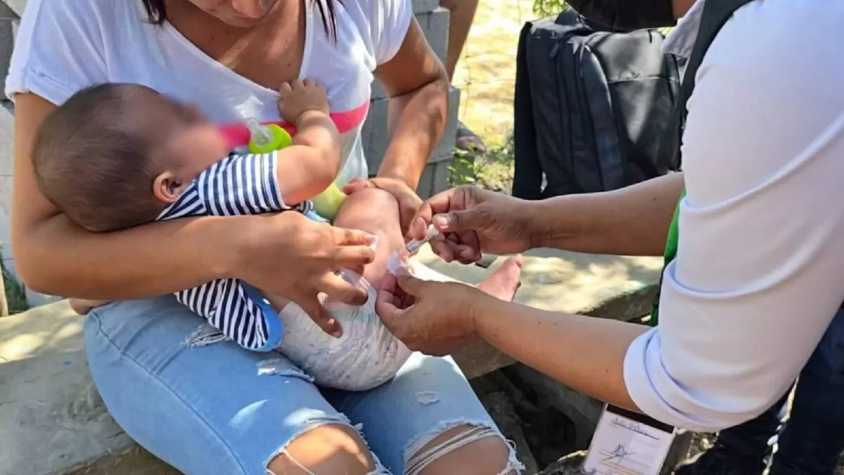 Refuerzan campaña de vacunación contra el sarampión en Tamaulipas