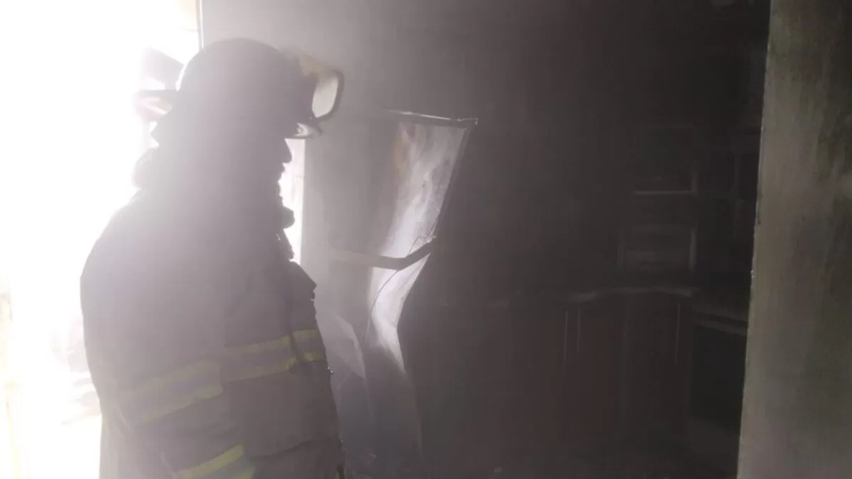 Atienden incendio en vivienda de Ciudad Victoria