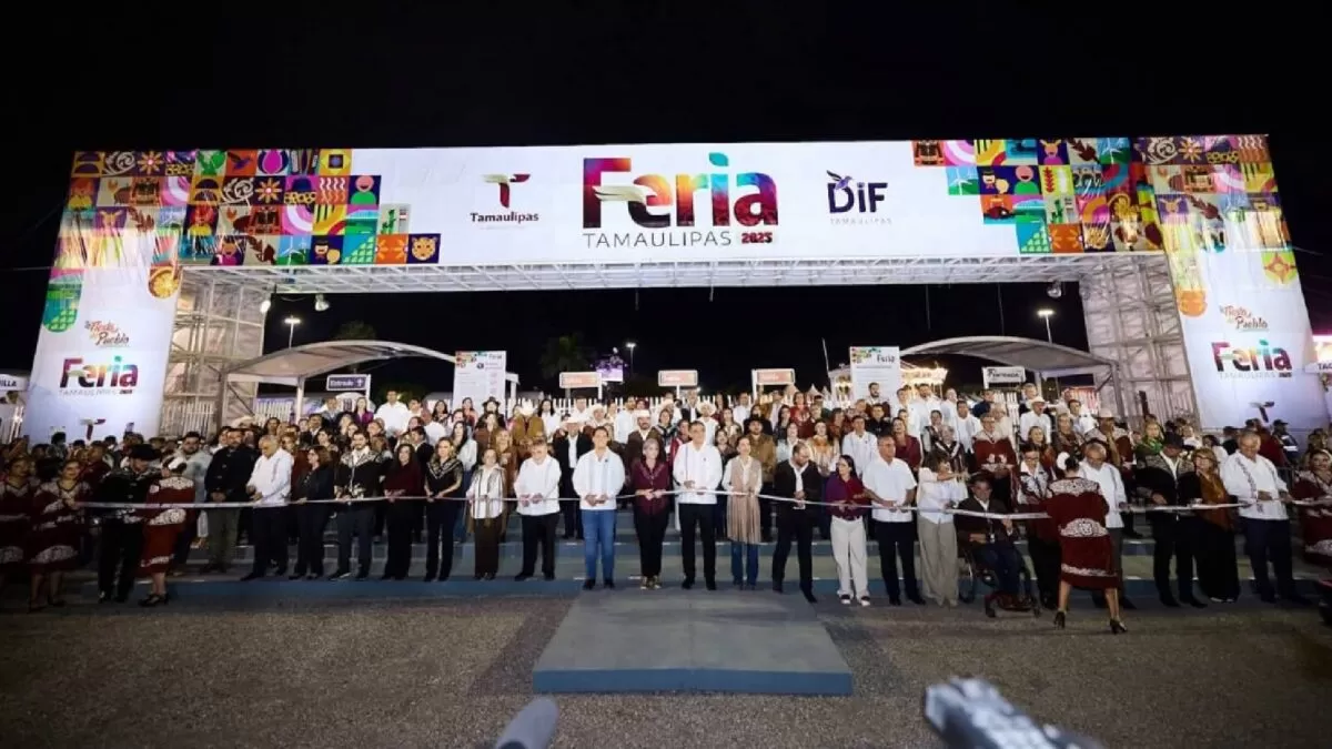 Inaugura Américo Villarreal la Feria Tamaulipas 2025