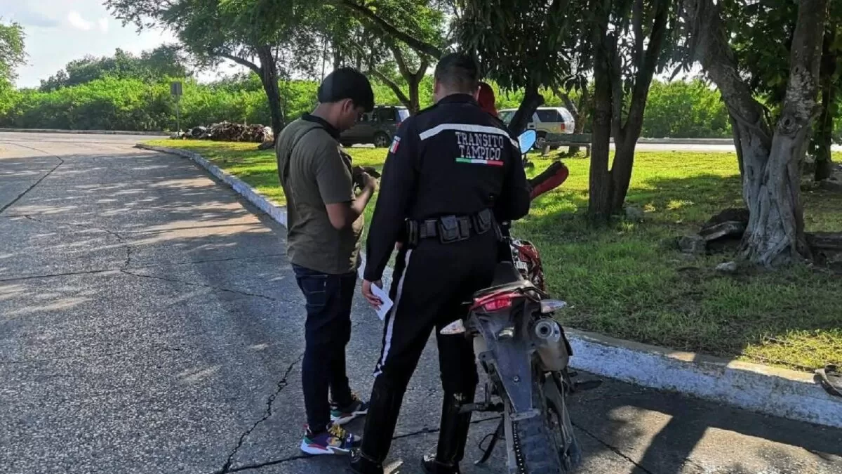 Seis de cada diez motos en Tampico son irregulares
