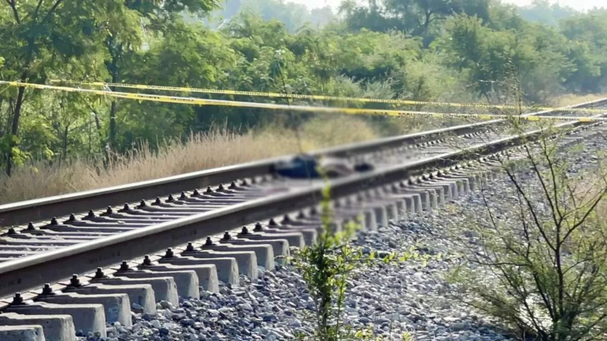 Hombre pierde la vida al ser arrollado por el tren en Ciudad Victoria