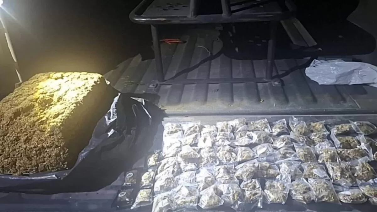Aseguran más de cinco kilos de marihuana en Matamoros
