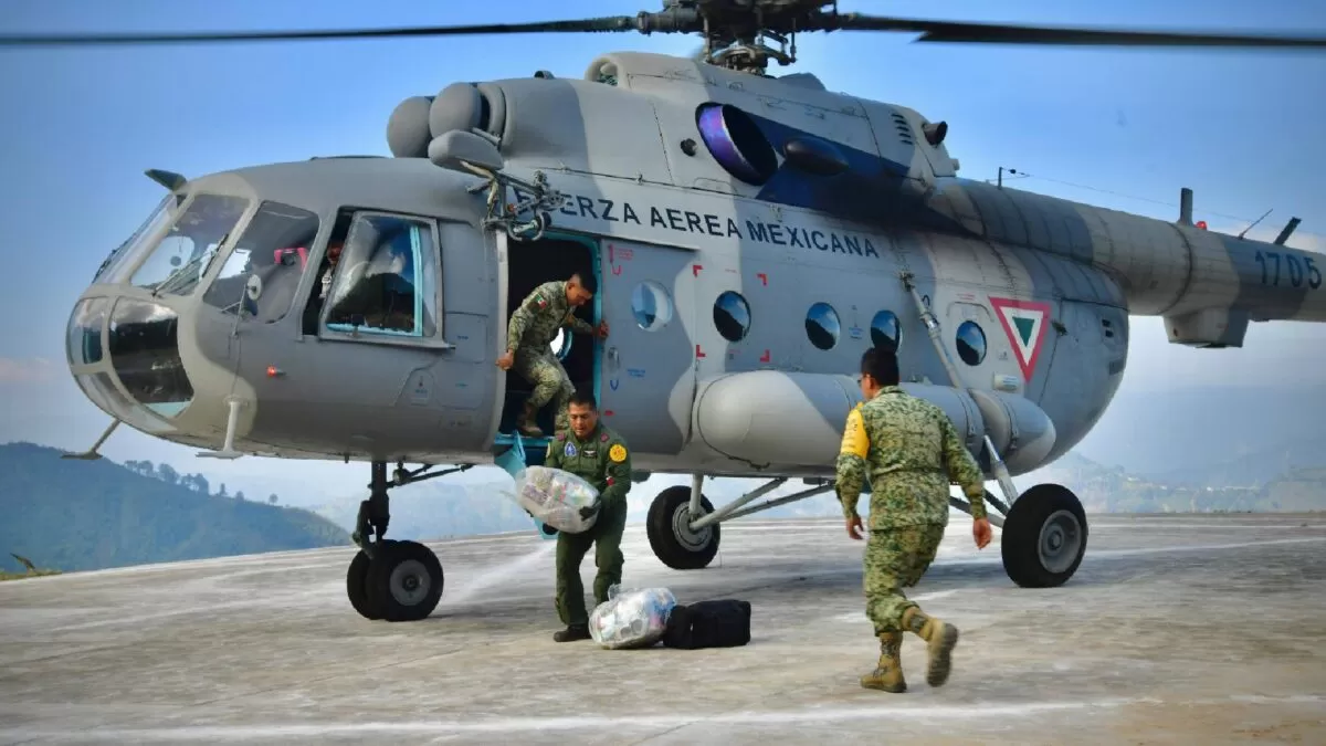 Más de 8 mil militares mantienen el apoyo a la población damnificada por lluvias