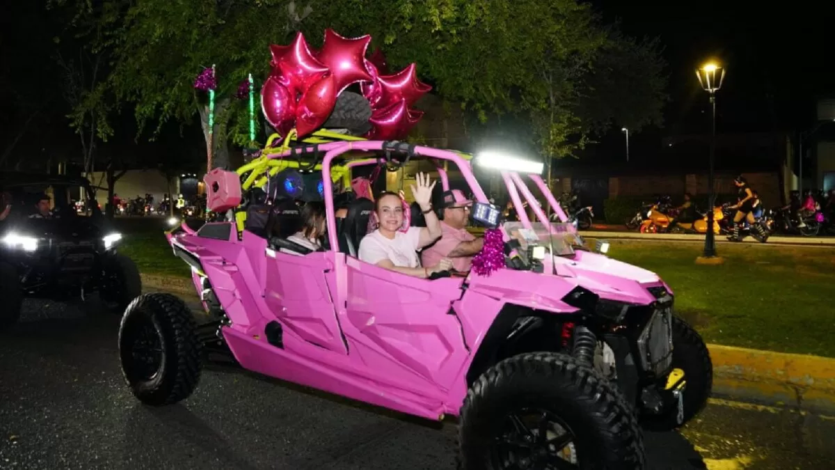 Nuevo Laredo se pinta de rosa por la lucha contra el cáncer de mama