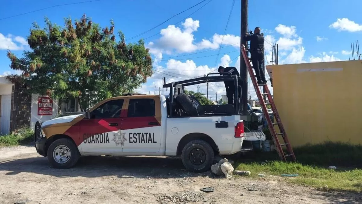 Desmantelan cámara irregular instalada en colonia de Matamoros