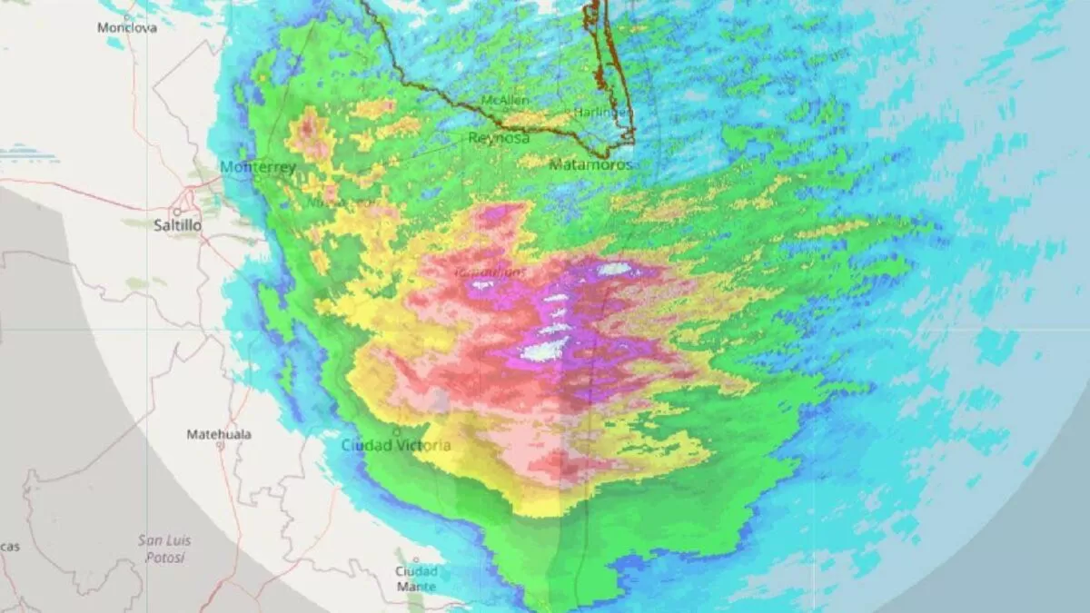 Alertan por lluvias intensas en Tamaulipas; piden extremar precauciones