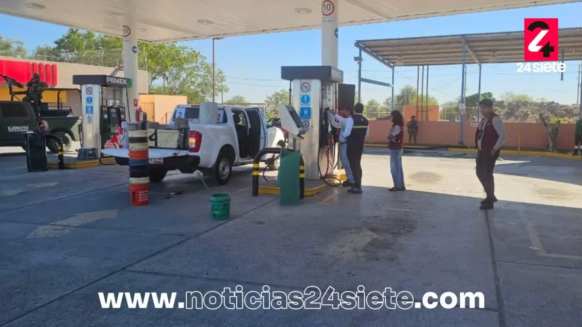 Profeco detecta litros incompletos en gasolineras de Tamaulipas
