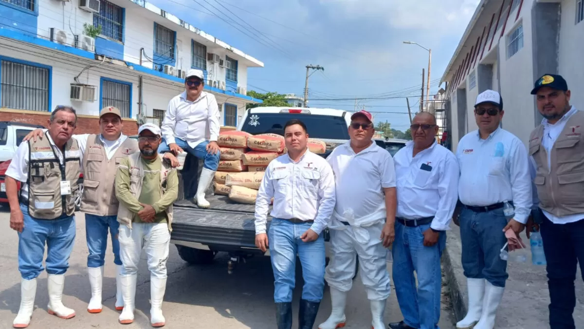 Refuerzan saneamiento en Tampico y Madero para prevenir enfermedades tras las lluvias