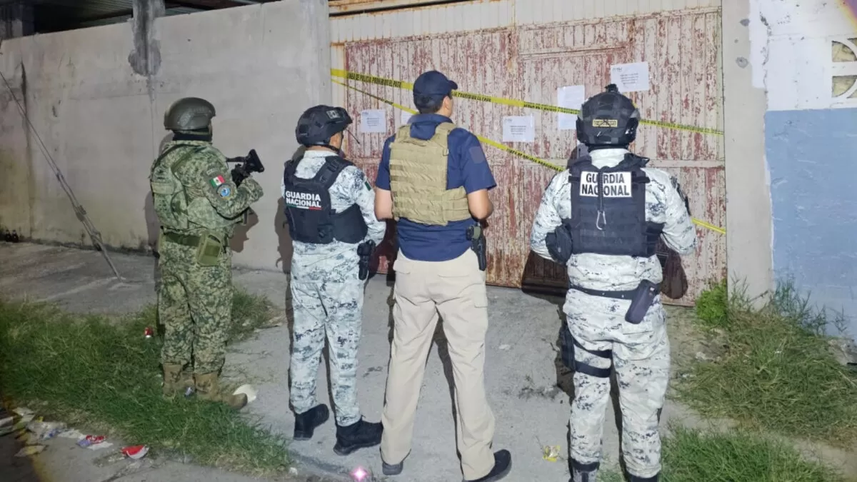 Aseguran droga durante cateo en vivienda de Reynosa