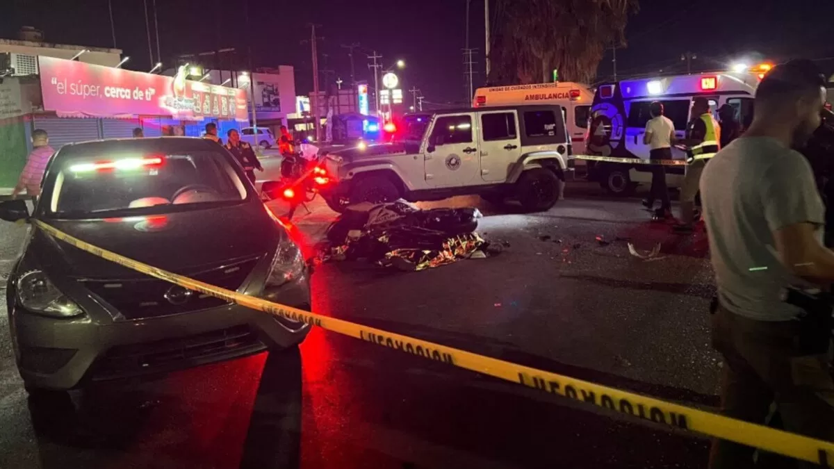Fatal choque en Reynosa: muere motociclista en Reynosa