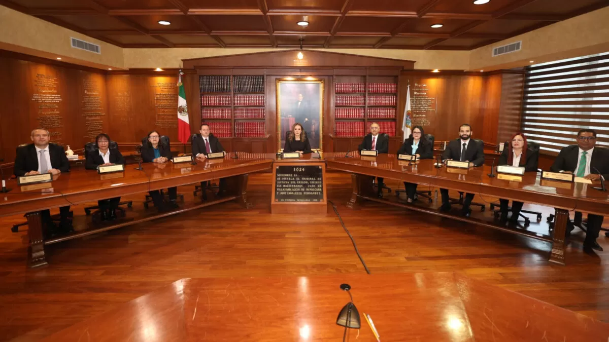Sesiona el nuevo Pleno del Poder Judicial de Tamaulipas