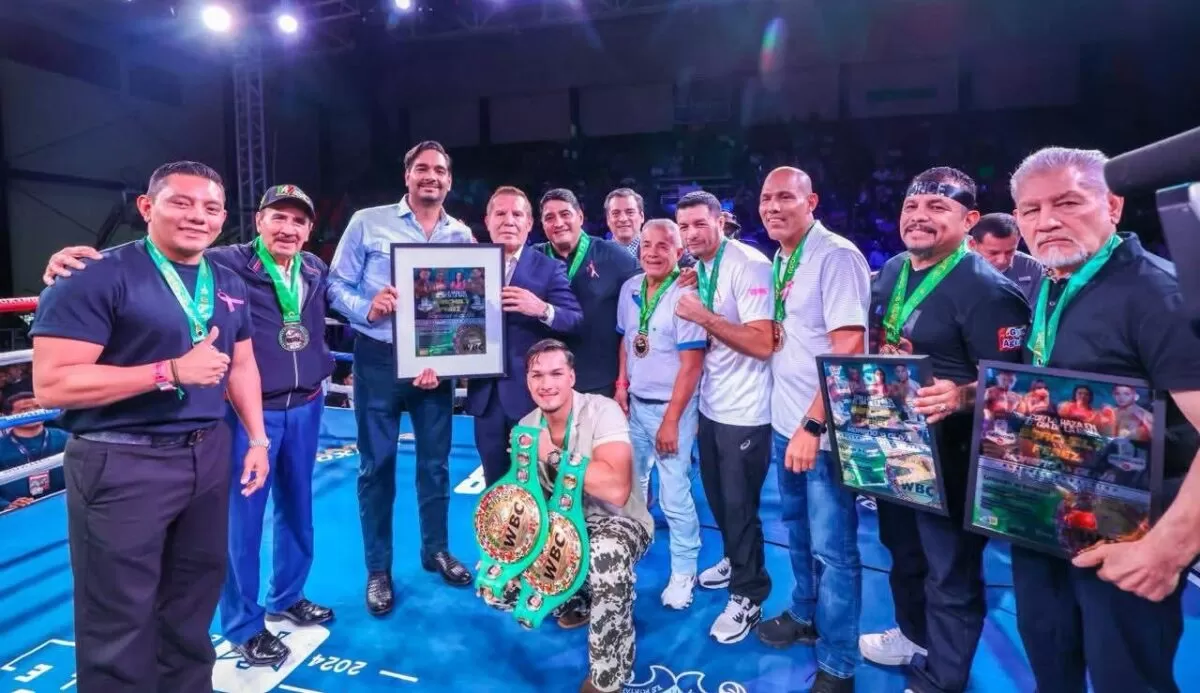 Vivió afición, crónica boxística mundial con el Cinturón Reynosa» de la WBC