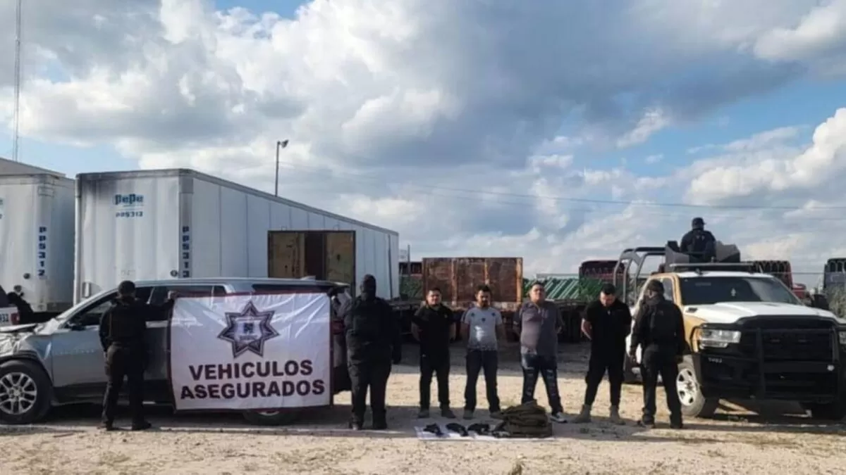 Cae grupo armado en Reynosa: cuatro detenidos y vehículo robado asegurado
