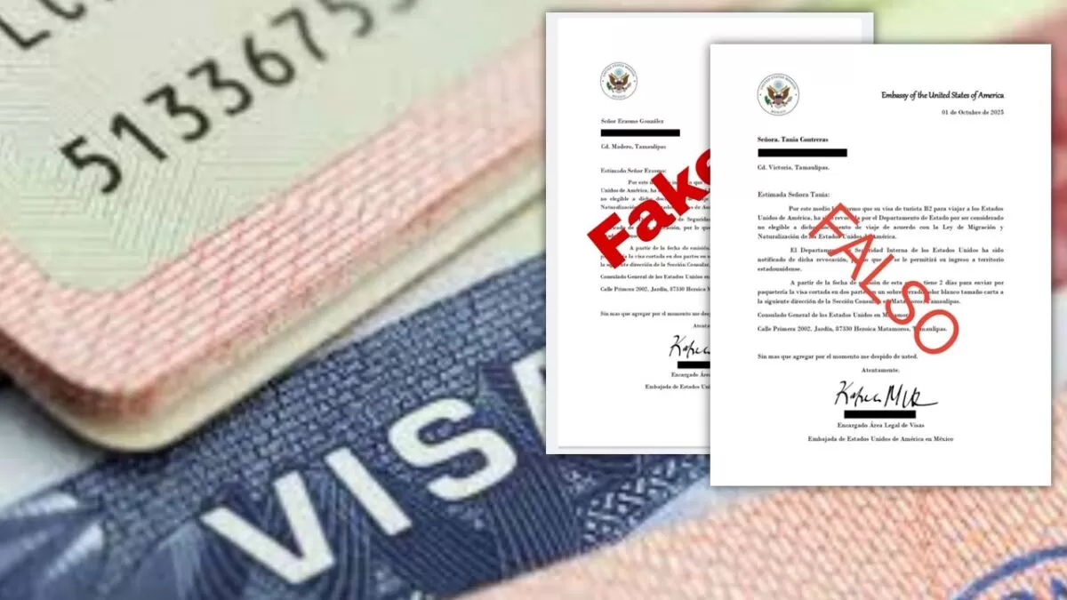 Circulan falsos oficios sobre revocación de visas a políticos tamaulipecos