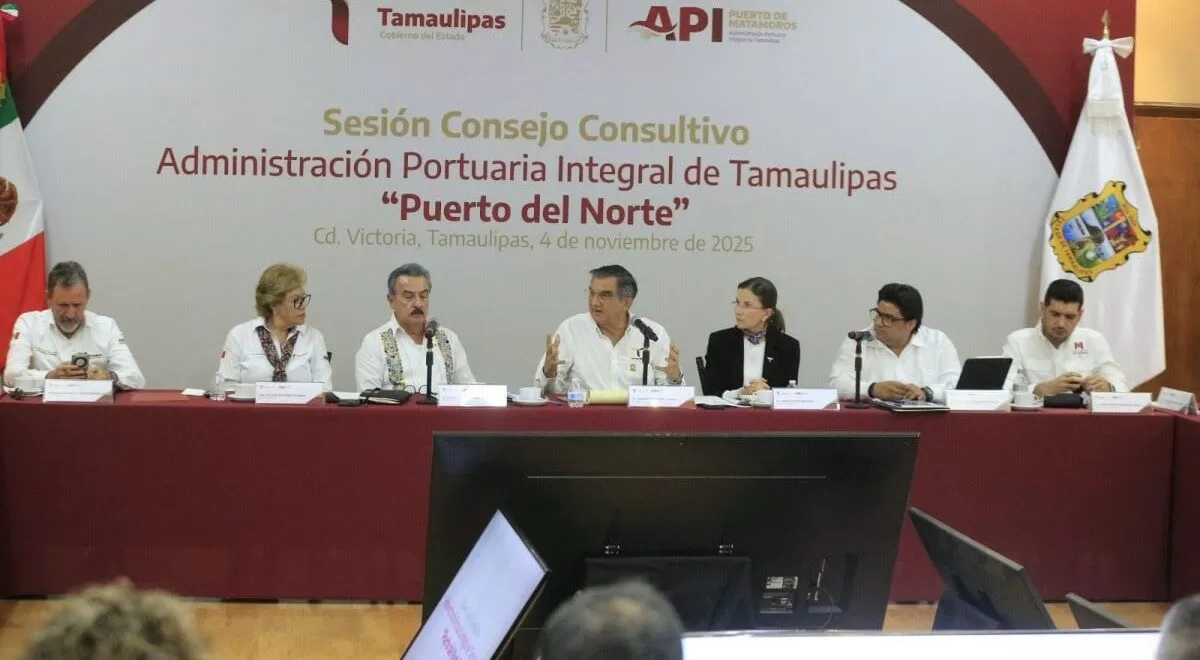 Reafirma Américo Villarreal apoyo al Puerto del Norte; será Tamaulipas principal frontera marítima del país