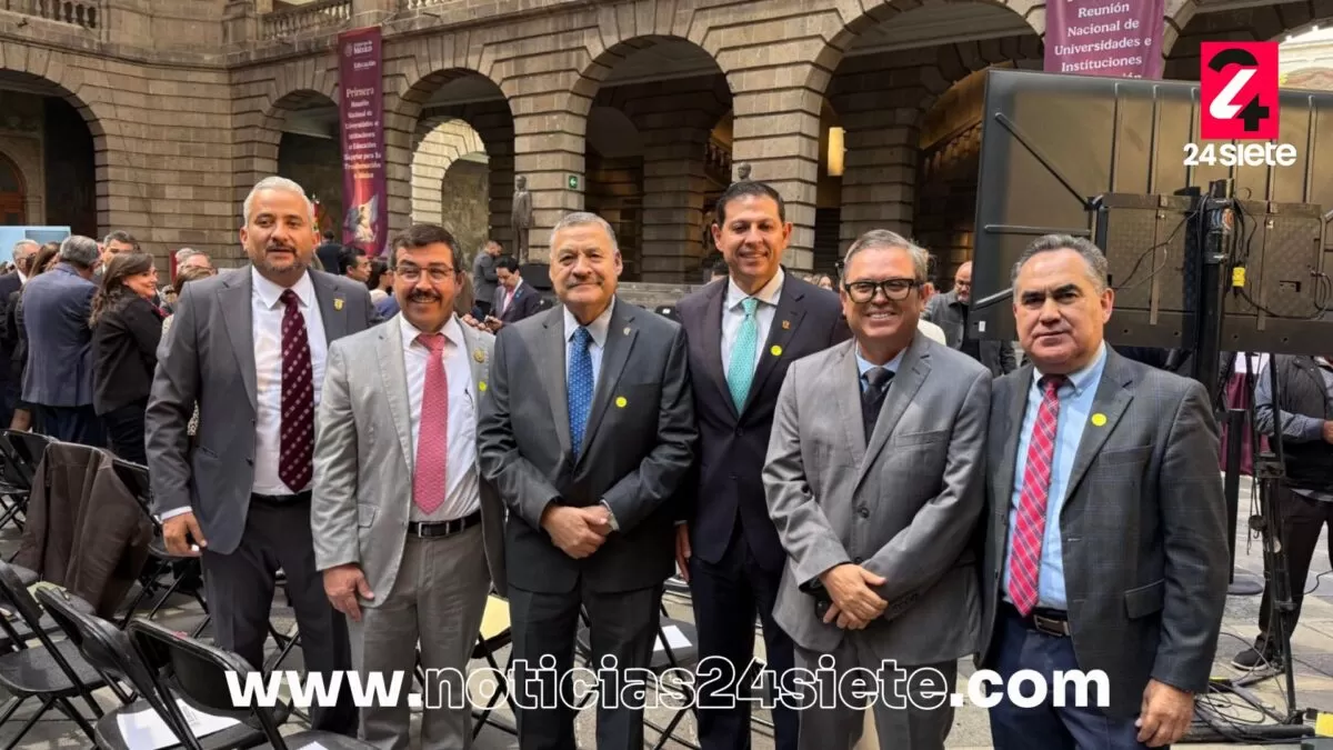 Rector de la UAT asiste a reunión de universidades con Claudia Sheinbaum
