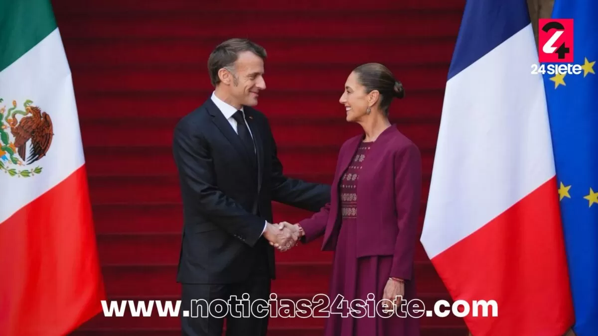 Sheinbaum y Macron refuerzan la relación entre México y Francia