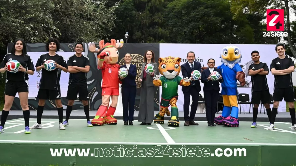 Sheinbaum: “El Mundial mostrará la grandeza de México”