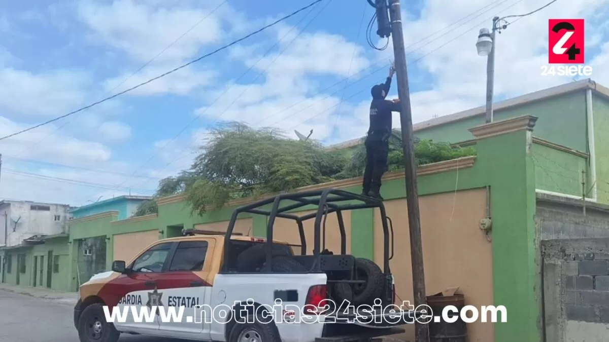Guardia Estatal desarticula 250 cámaras irregulares en Tamaulipas