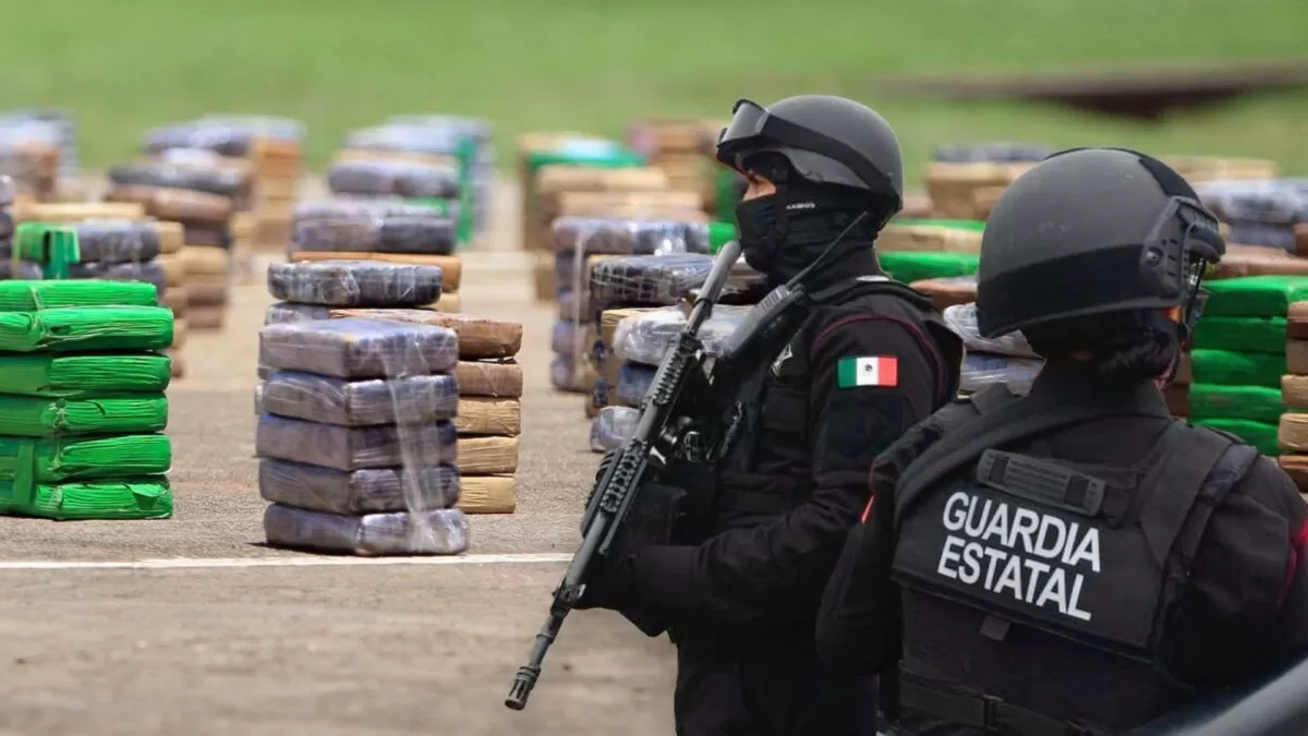 Más de mil detenciones y grandes decomisos durante 2025 en Tamaulipas