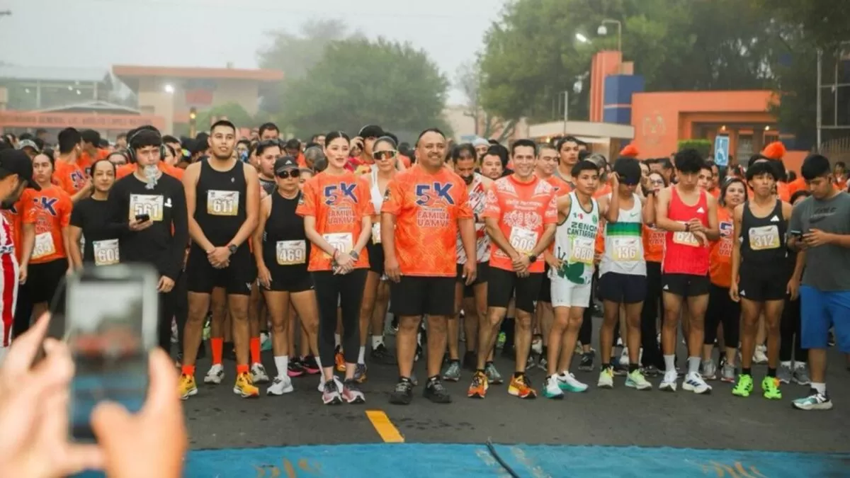 Más de 900 corredores participaron en la Gran Carrera UAT 5K en Valle Hermoso