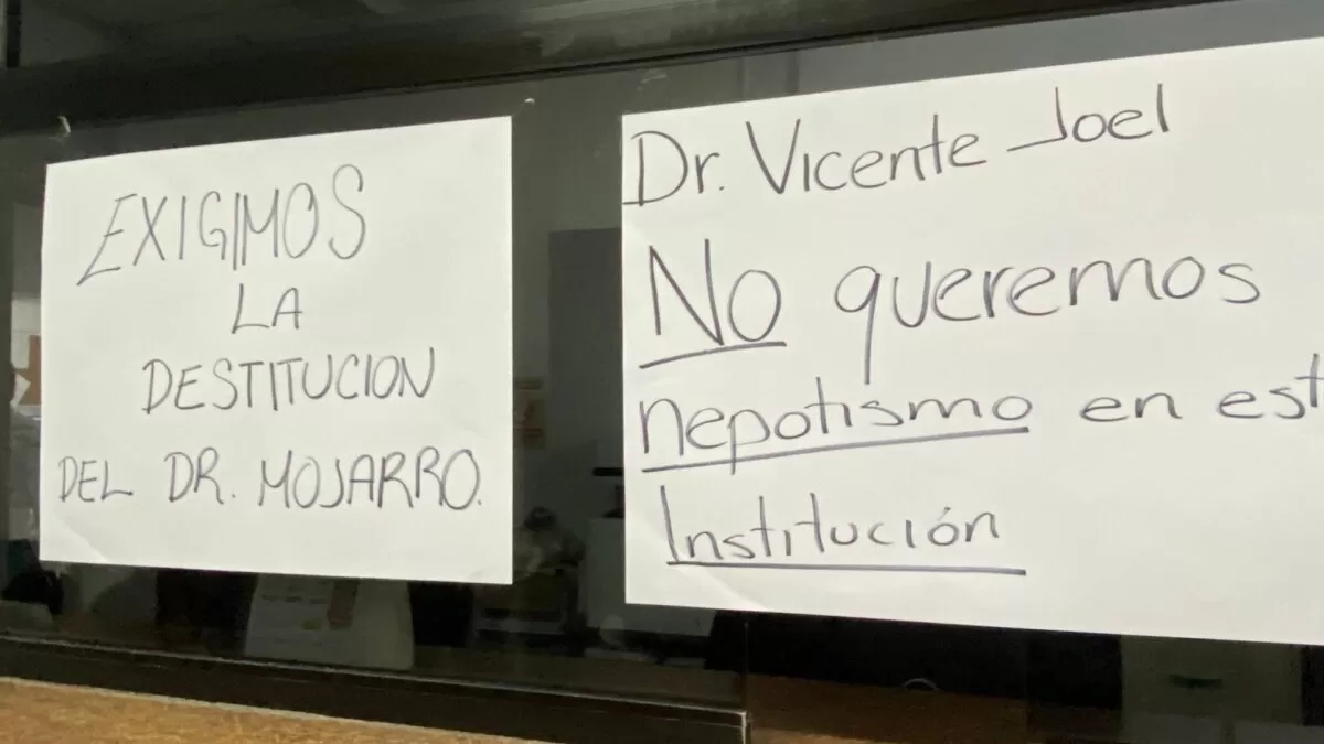 Toman sindicalizados la dirección del Hospital Civil de Madero