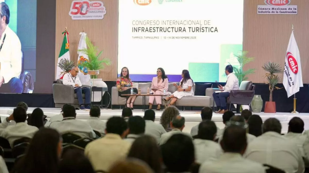 Carmen Lilia presenta en Tampico el modelo de transformación de Nuevo Laredo