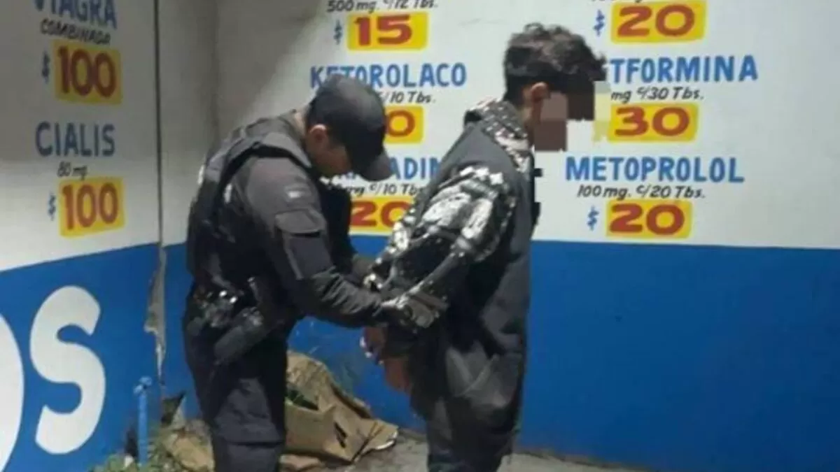 Agarran a ratero con más de 4 mil pesos en Matamoros
