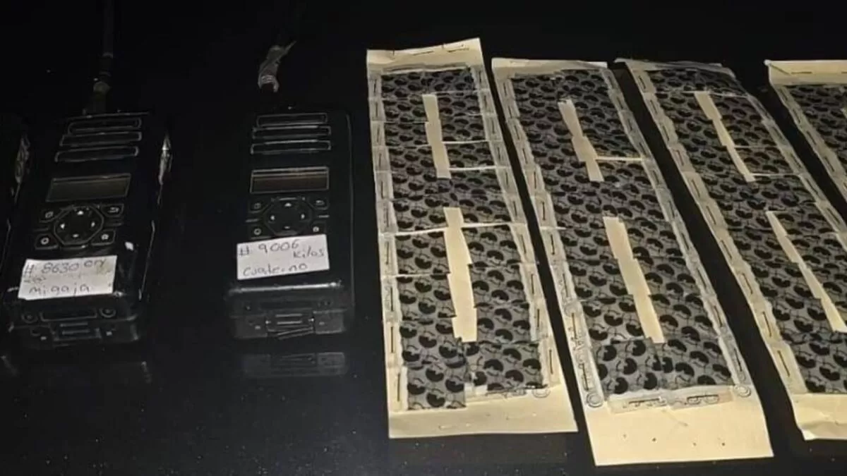 Aseguran camioneta robada con cargamento de cocaína en Nuevo Laredo