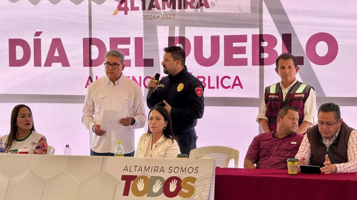 Respalda Armando Martínez a Bomberos Voluntarios de Altamira