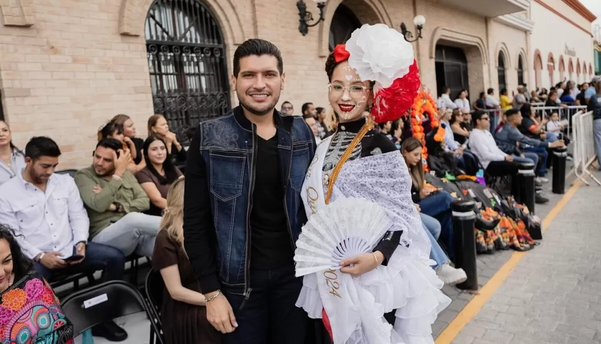 Matamoros celebra con gran éxito el Desfile de la huesuda 2025