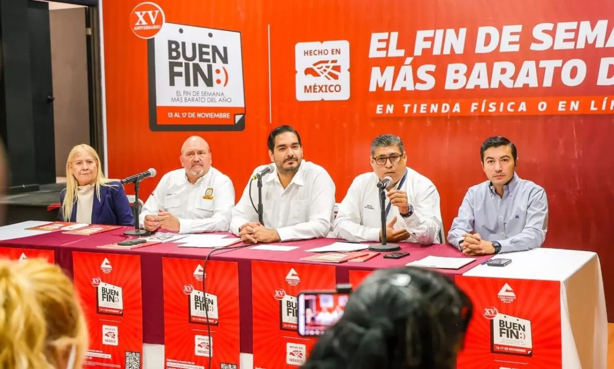 Dieron a conocer Alcalde Carlos Peña Ortiz, PROFECO y CANACO, El Buen Fin 2025
