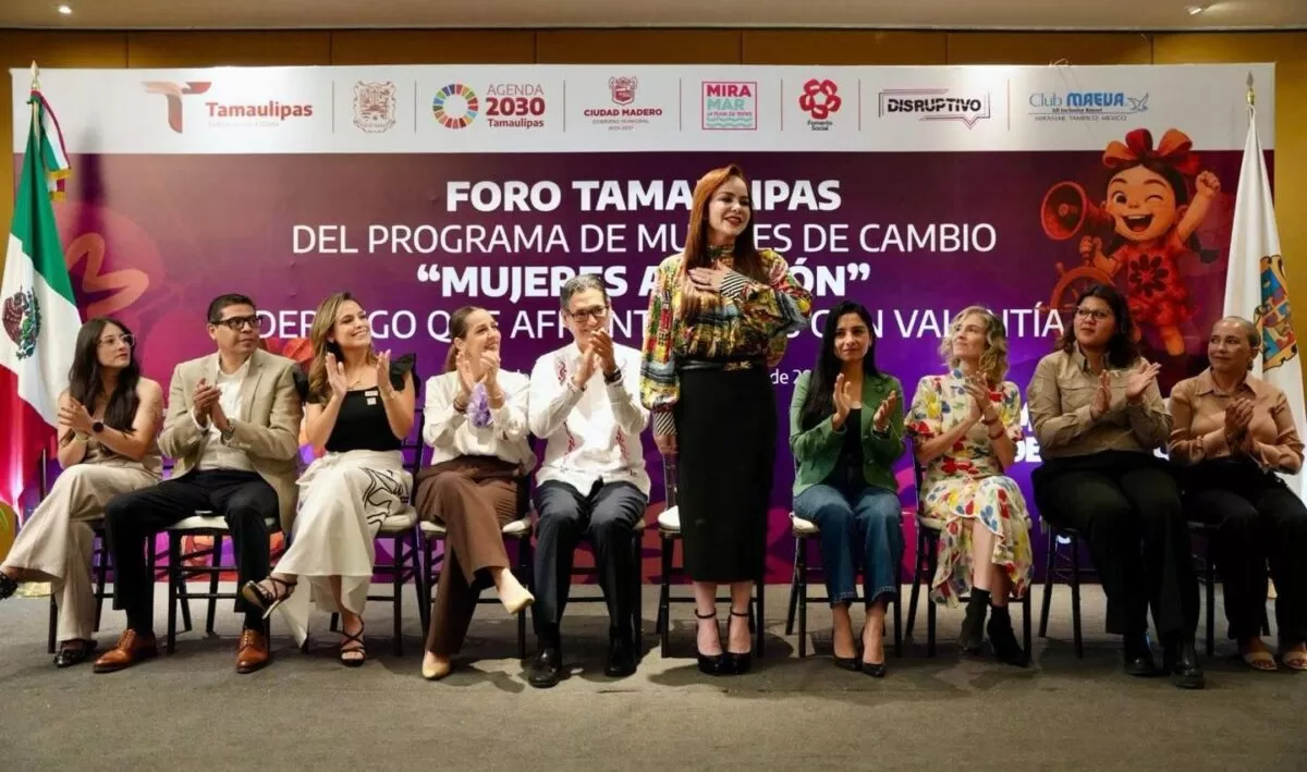 Carmen Lilia Canturosas representa a Nuevo Laredo en el 3er Foro Mujeres de Cambio