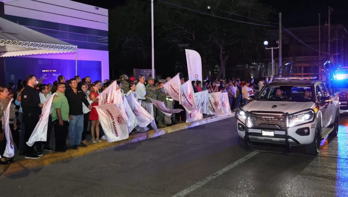 Erasmo González junto a fuerzas de seguridad arranca operativo de Buen Fin y Navidad 2025