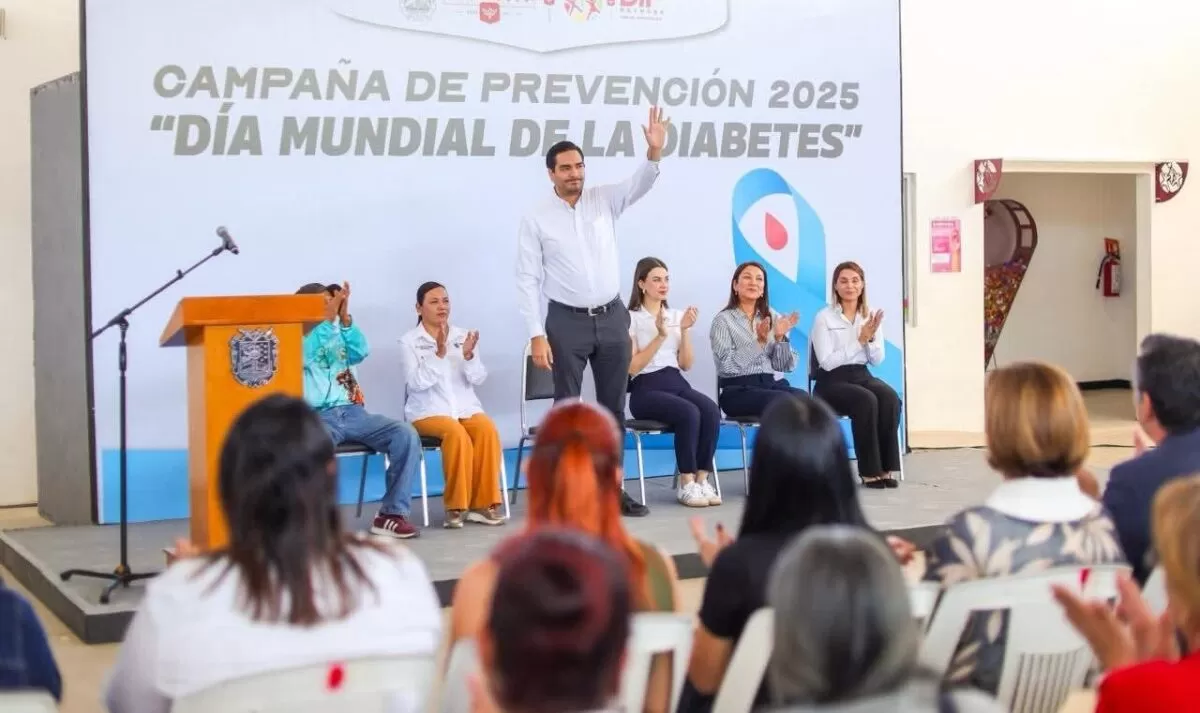 Inauguró Carlos Peña Ortiz Campaña de Prevención 2025, Día Mundial de la Diabetes