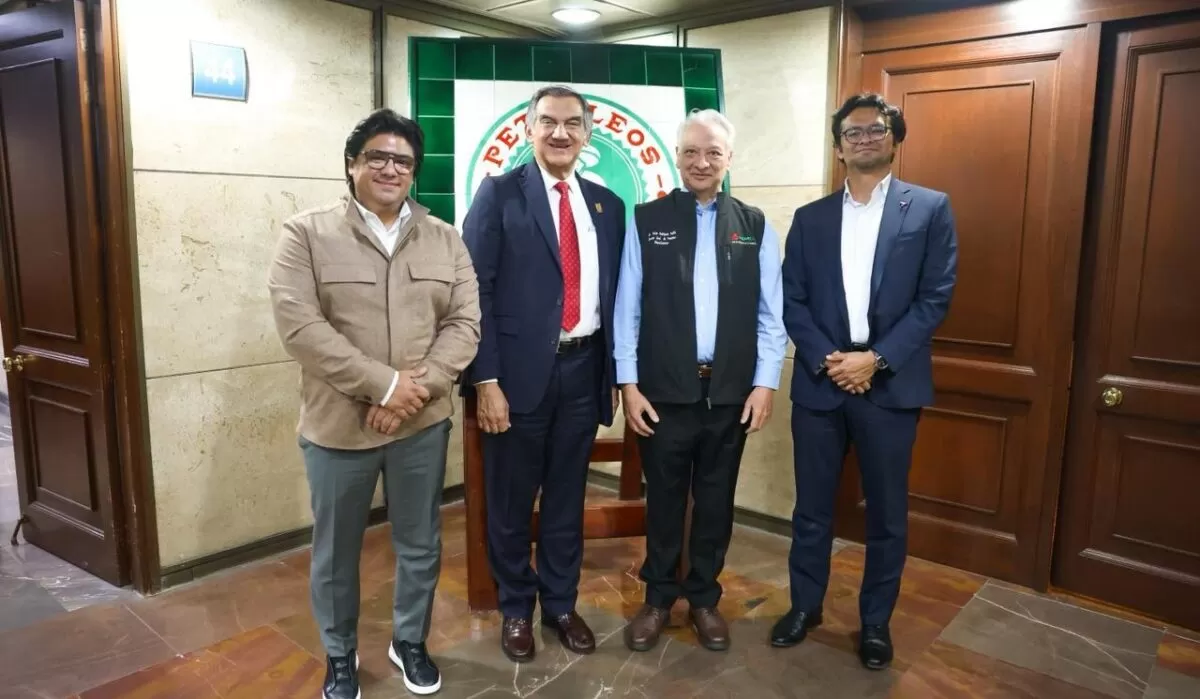 Revisan gobernador Américo Villarreal y director de Pemex proyectos estratégicos para Tamaulipas