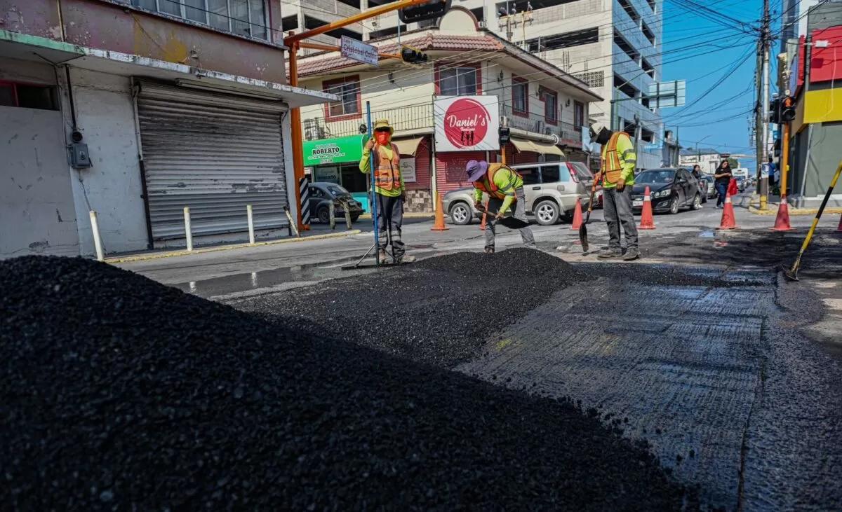 Plan Emergente de Bacheo supera los 15 mil m2 de asfalto rehabilitado en Victoria