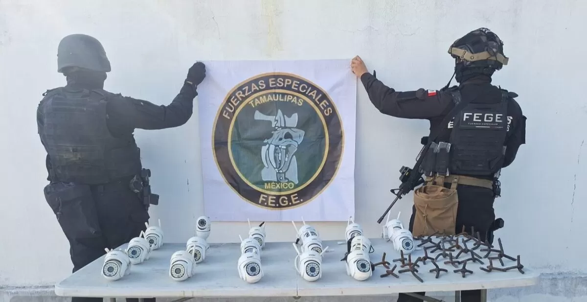 Autoridades retiran 17 cámaras clandestinas en Tamaulipas