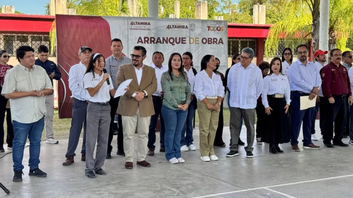 Continúa Armando Martínez transformación de la infraestructura educativa