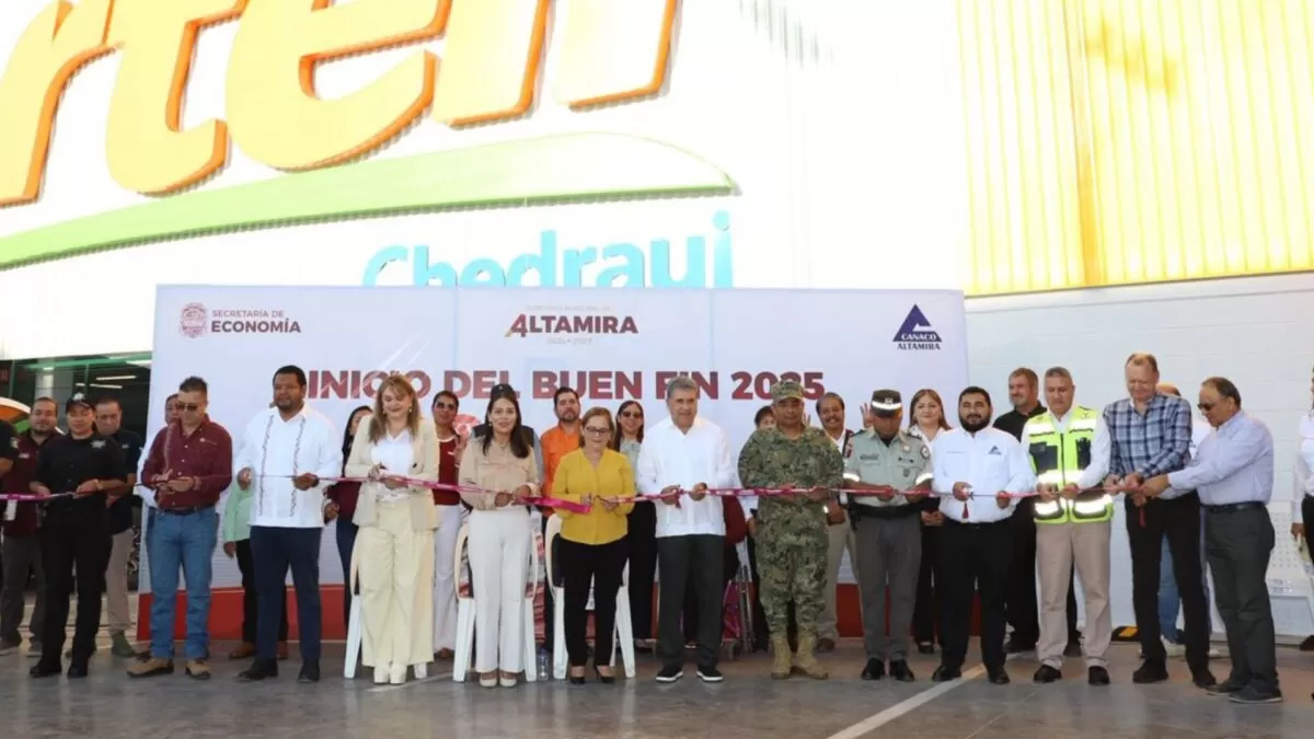 Inaugura Armando Martínez el Buen Fin 2025 en Altamira