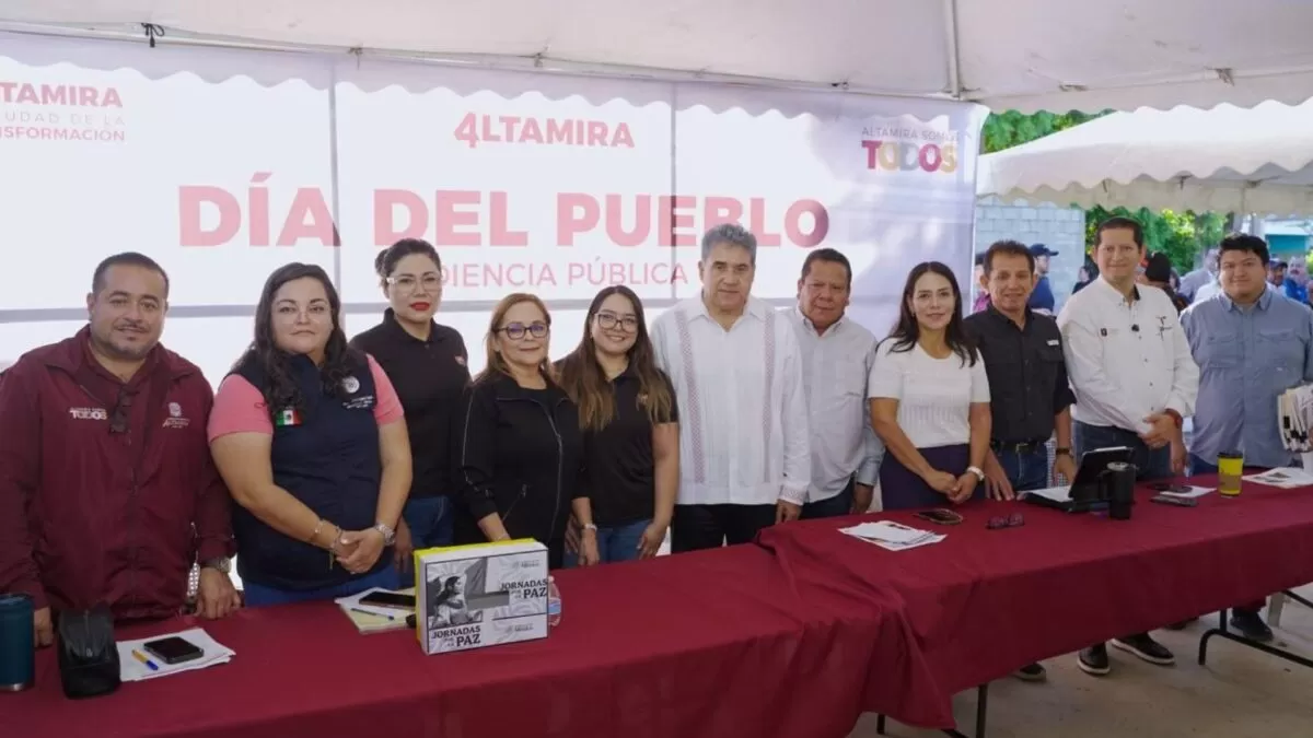 Acerca Armando Martínez beneficios a todos los sectores de Altamira