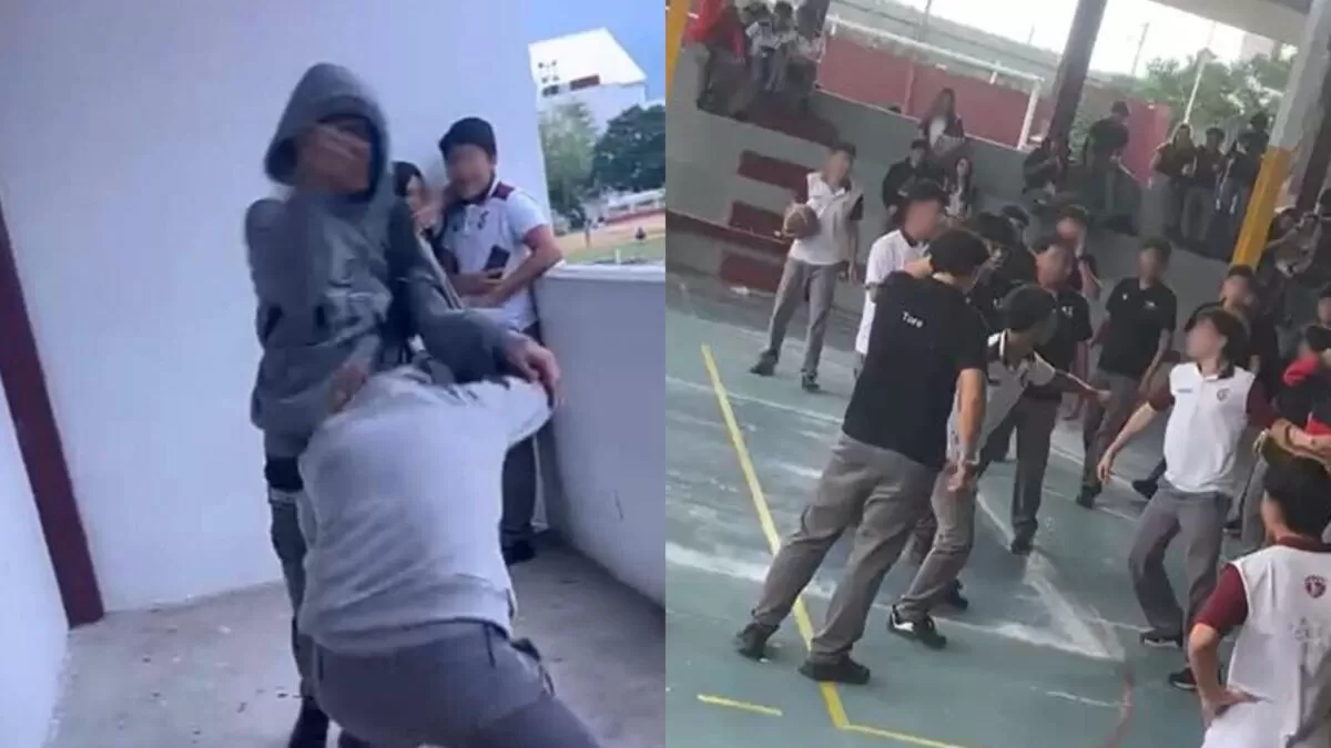Estudiantes se agarran a golpes dentro del plantel en Ciudad Madero
