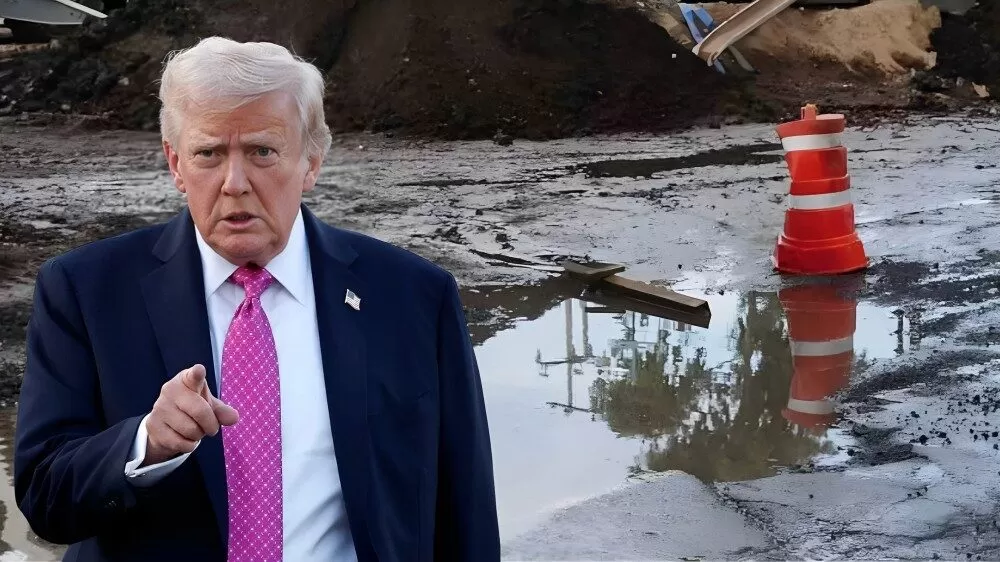 Trump presiona a México para resolver su problema de agua y drenaje