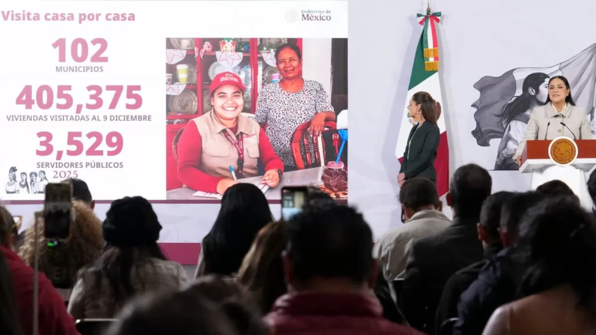 Ariadna Montiel: Salud Casa por Casa supera 405 mil hogares visitados en Michoacán