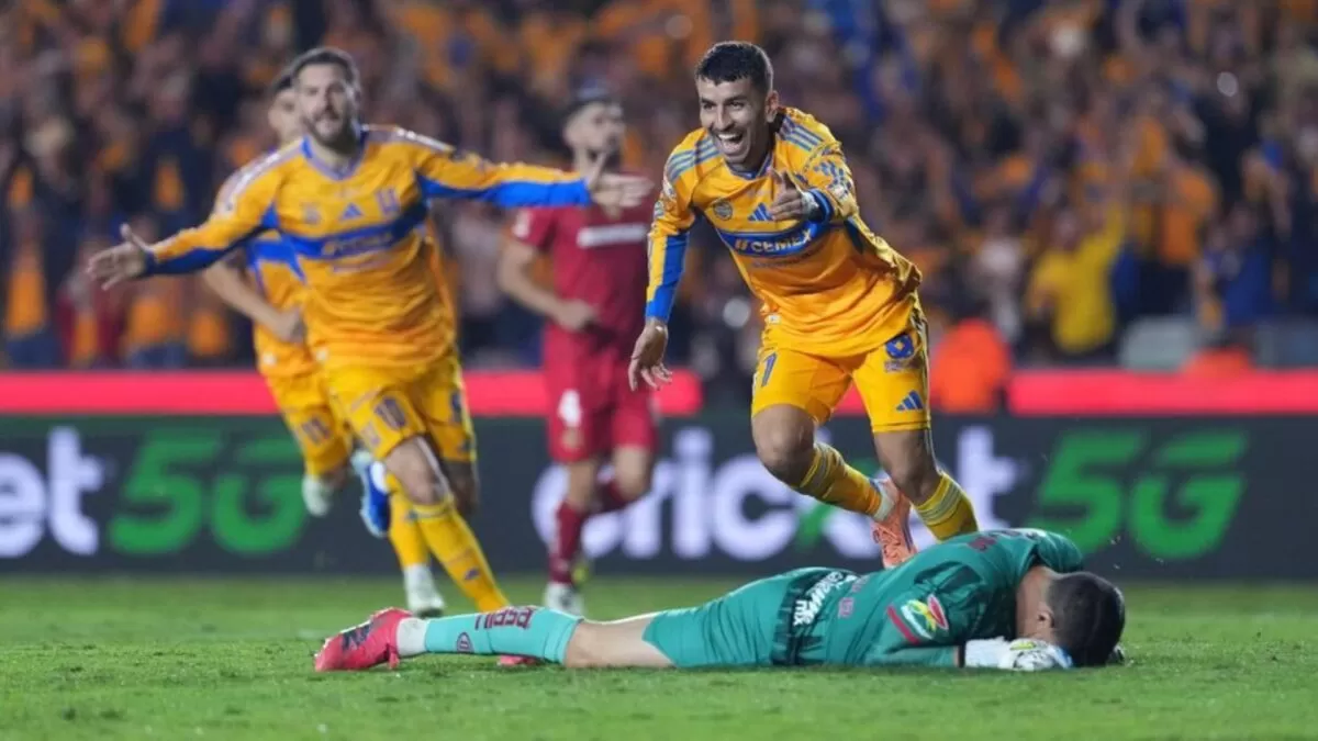 Tigres saca ventaja mínima frente a Toluca en la Final de Ida