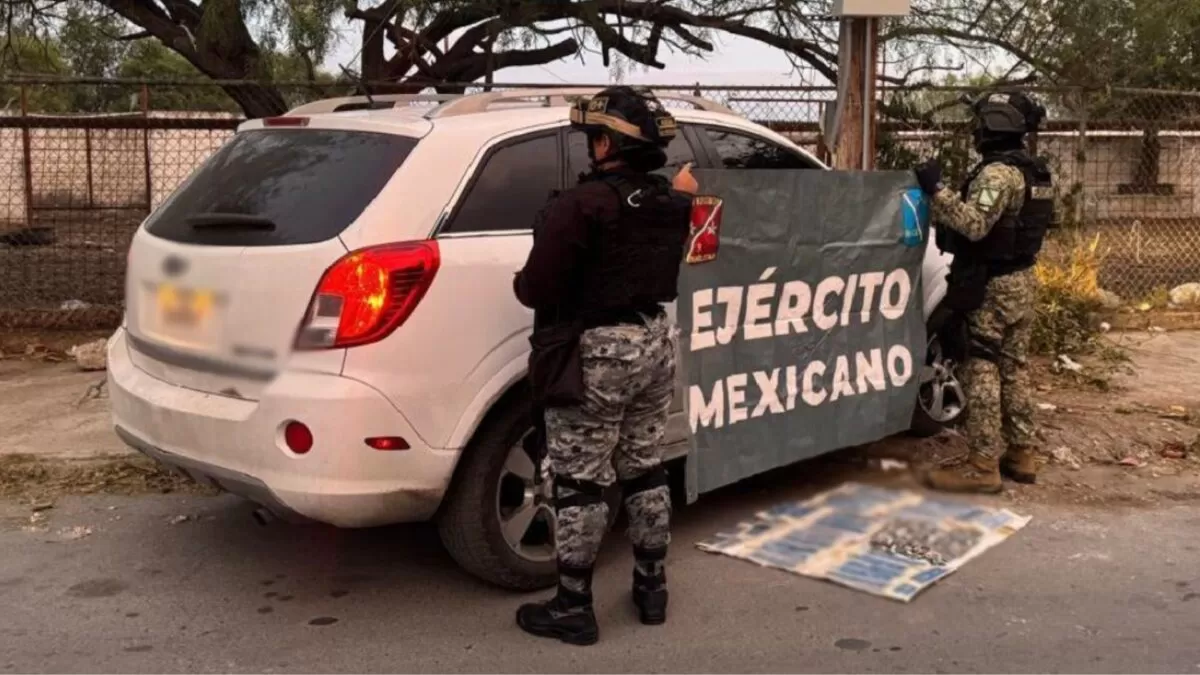 Autoridades aseguran droga y vehículo en Tamaulipas