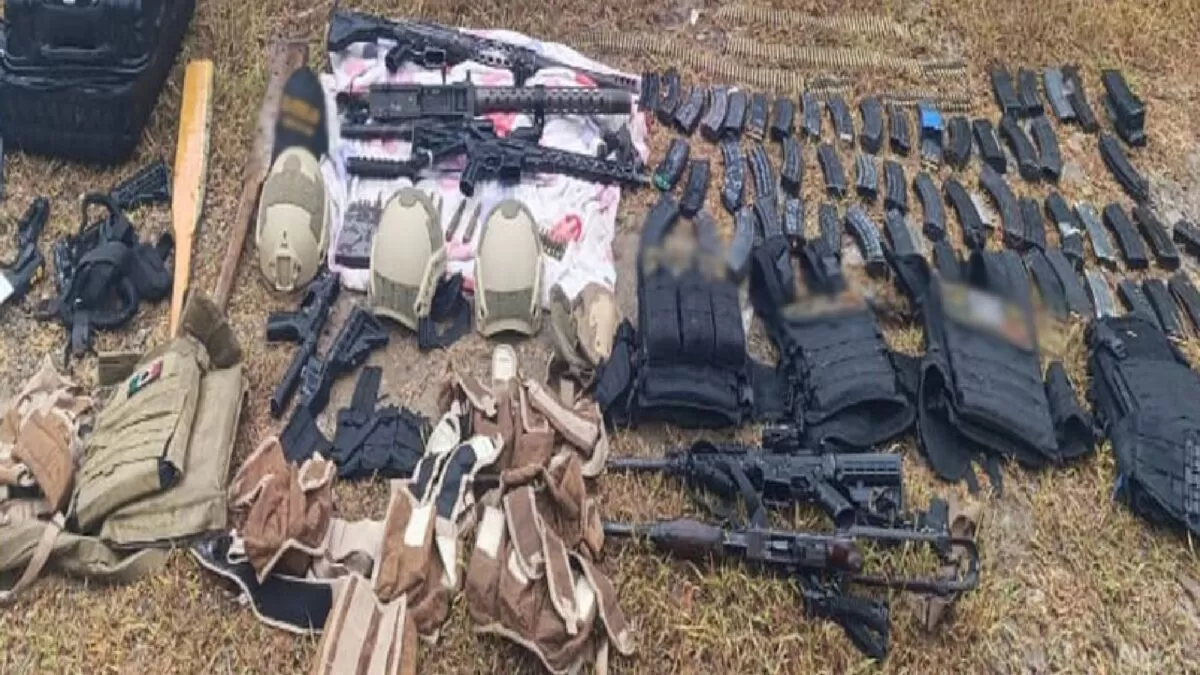 Cae grupo armado en El Mante durante operativo federal